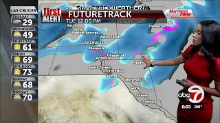 ABC-7 First Alert: Winter Storm hit the Borderland