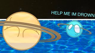 How Does Saturn Float on Water? | Planetballs