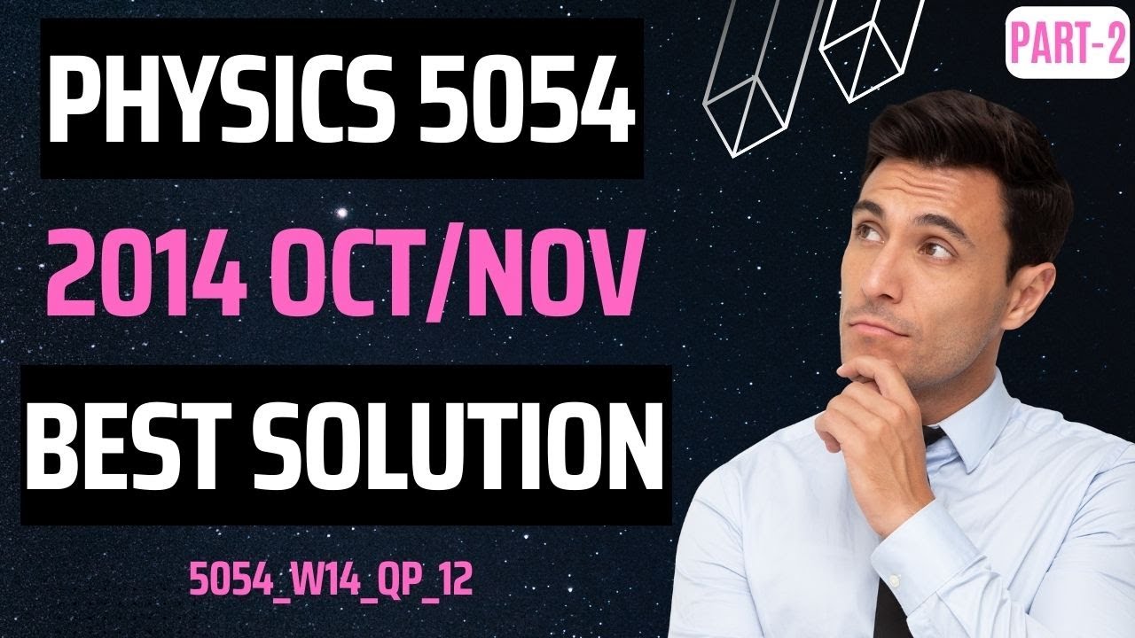 Part 2 O Level Physics 2014 Oct/Nov Paper 1 V-2 | 5054_w14_qp_12 ...
