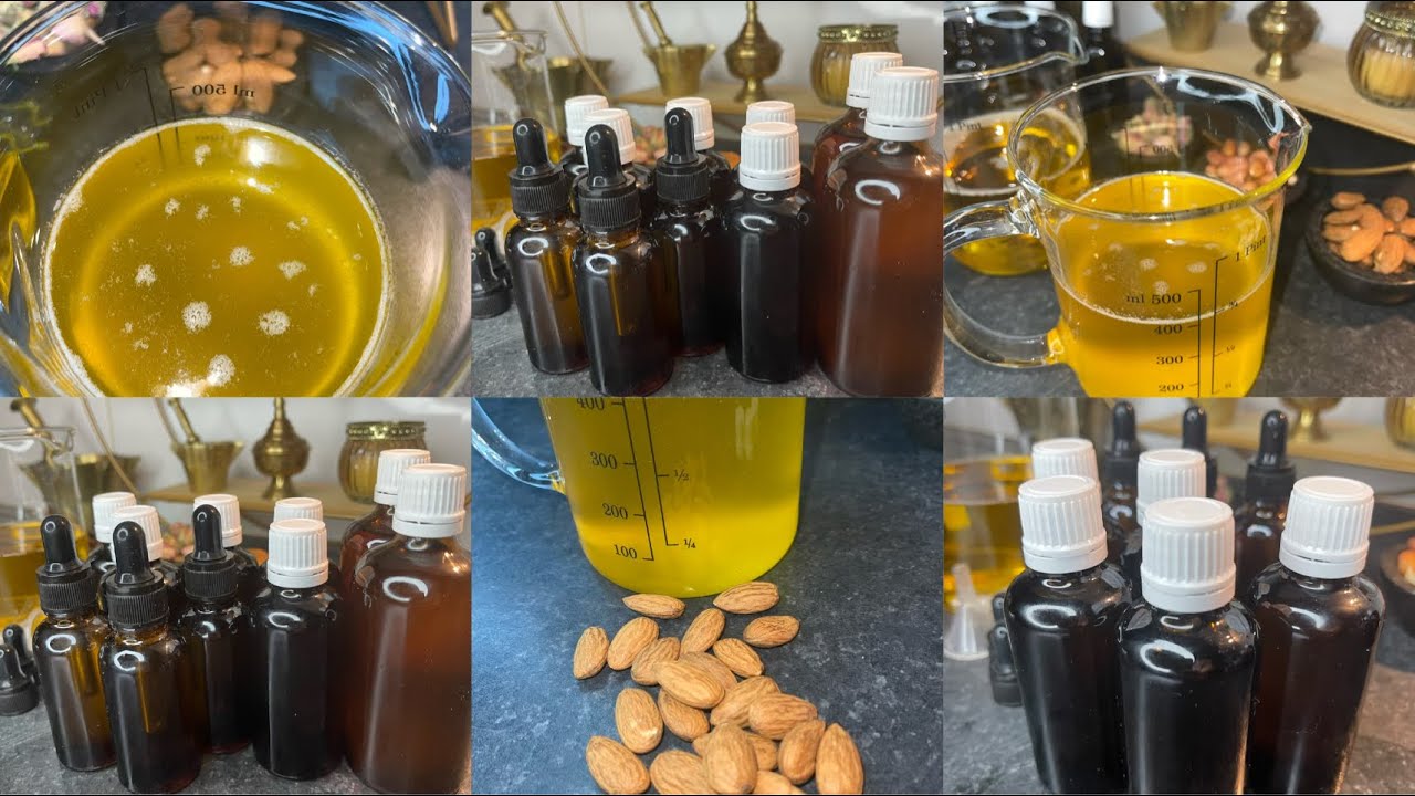 استخراج زيت اللوز🍀نصائح قبل ماتشري آلة العصر👌الدورة التكوينية مازالت مستمرة 🌺🍀