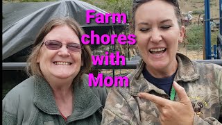 Farming with my Mom!