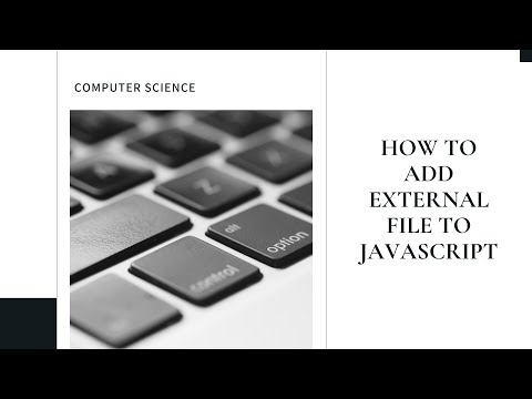 How to Add External File to Javascript