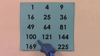 Skip Count: Square Numbers; Learn to Skip Count Perfect Squares With this Easy Song!