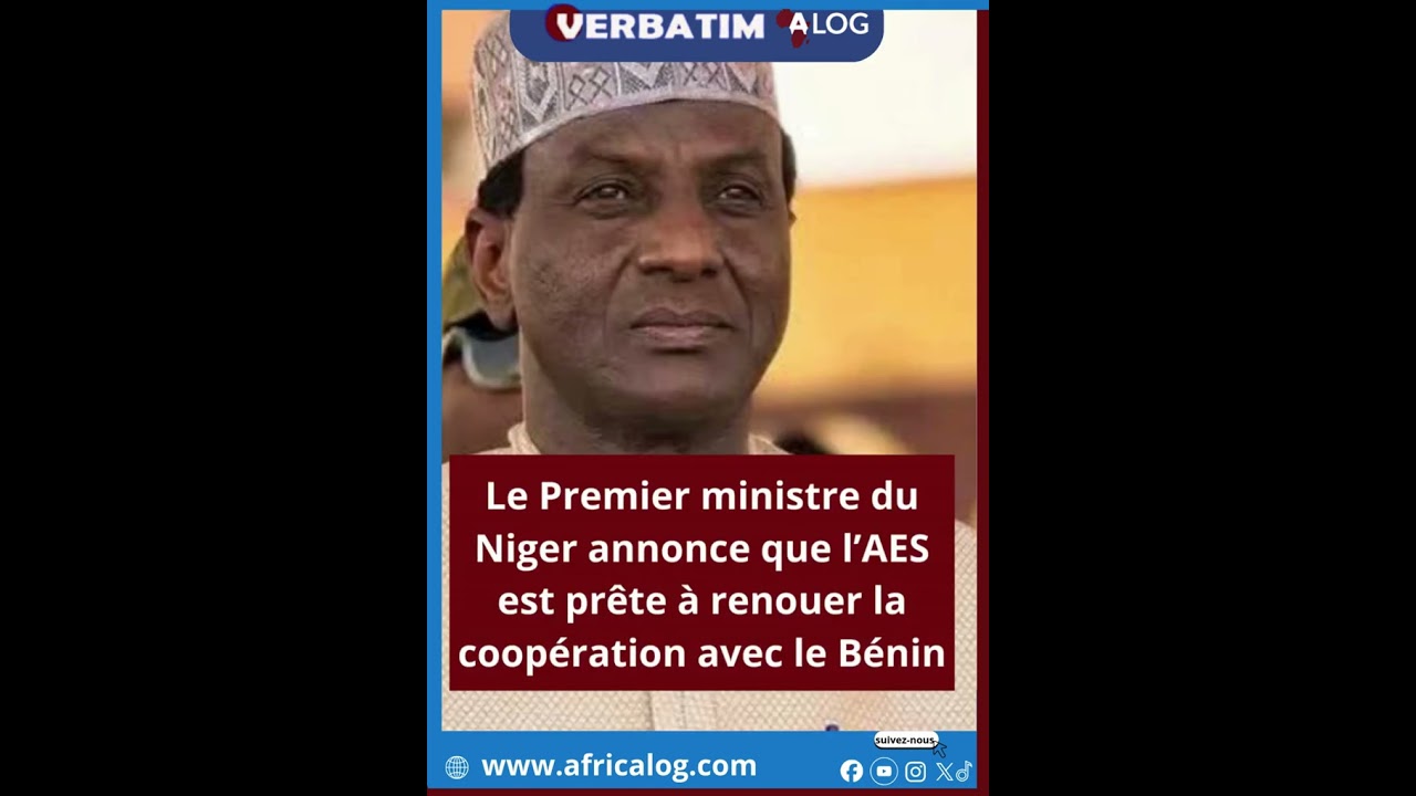 L’AES se dit disposée à reprendre la collaboration avec le Bénin