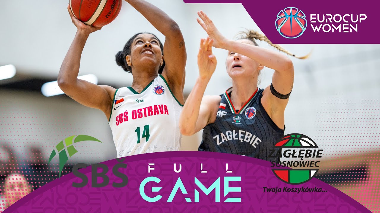 Regular Season | SBS Ostrava v MB Zaglebie Sosnowiec | Full Basketball Game | EuroCup Women 2025-26
