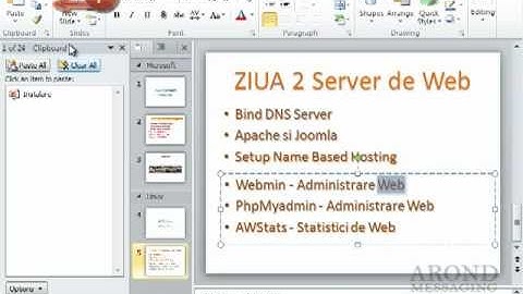Using PowerPoint 2010 - Cut, Copy, and Paste Text