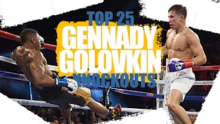 Top 25 Gennady Golovkin Knockouts | OBSESSED