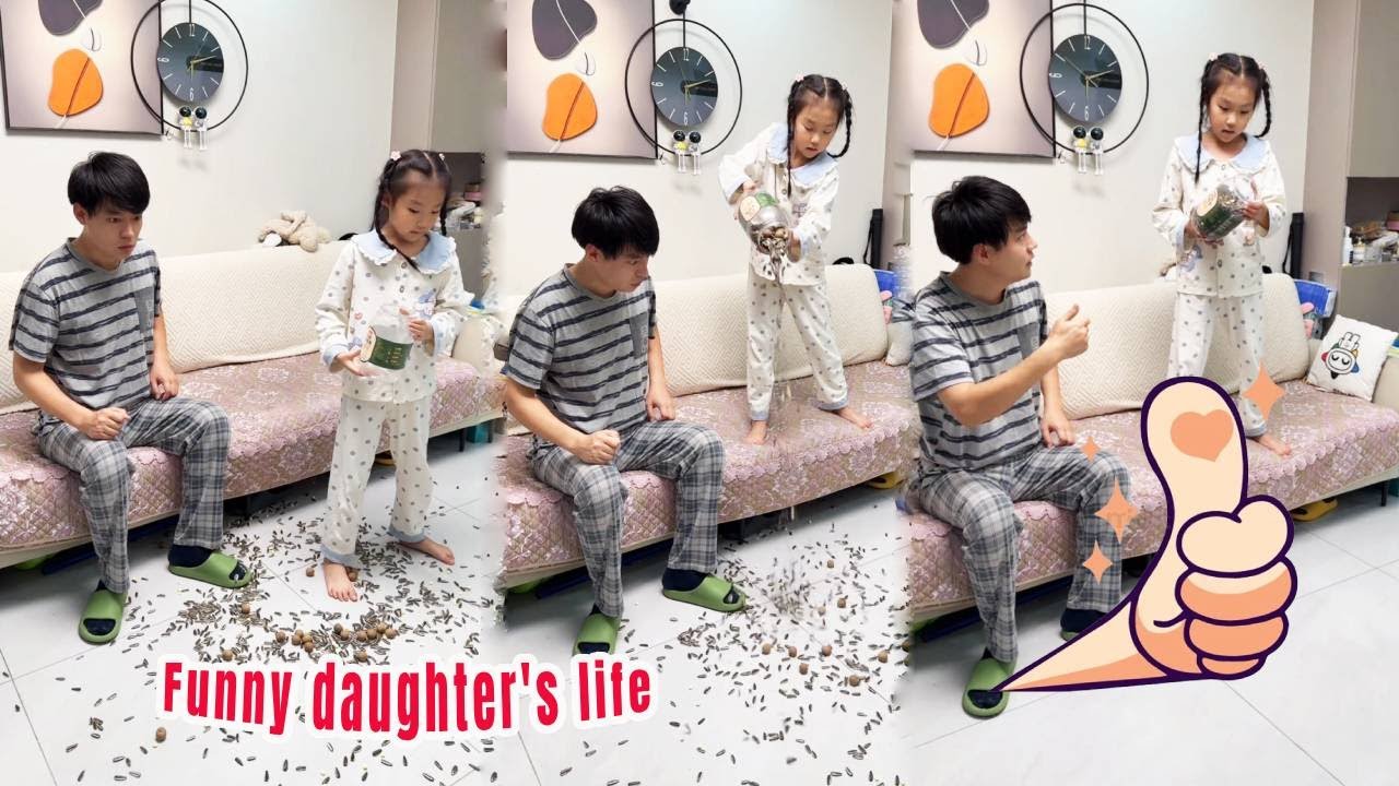 What trick did my daughter use? She scattered melon seeds and put them back!