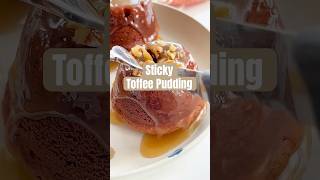 Sticky Toffee Pudding- warm & gooey cake topped with warm toffee sauce cake toffee foodie