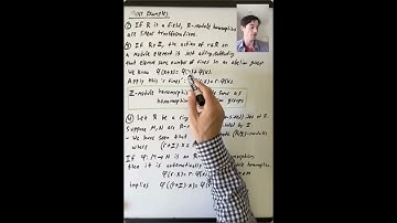 Examples of R-Module Homomorphisms (Algebra 2: Lecture 15 Video 3)