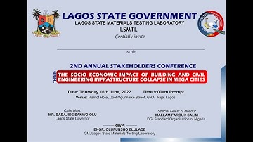 LAGOS STATE MATERIALS TESTING LABORATORY