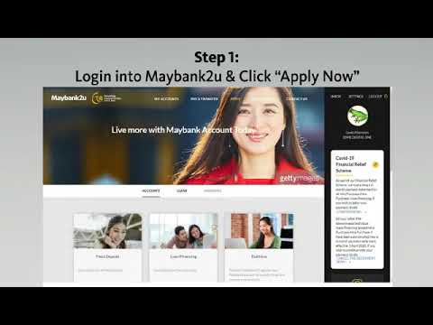 How to apply Maybank SME Digital Financing via Maybank2U | Camne Nak Mohon Loan SME Maybank