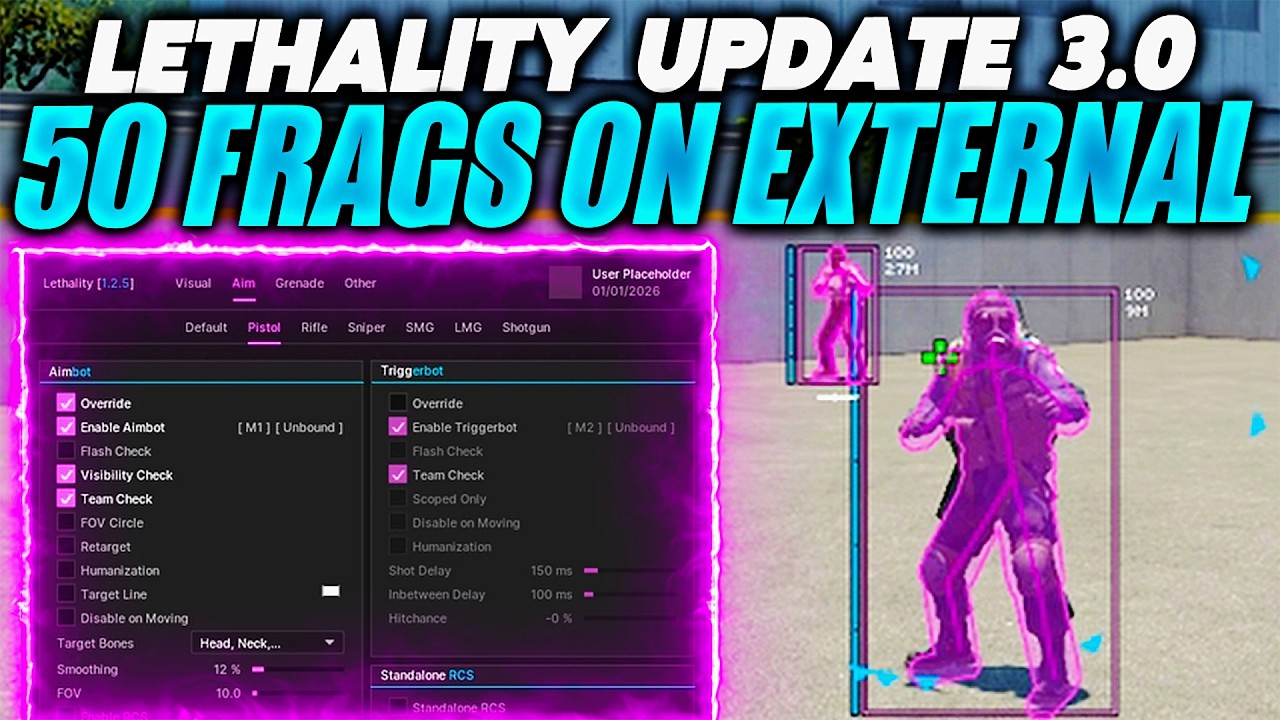 LETHALITY 3.0 QOL & Visual UPGRADES (FREE DMA Beta + Free Config)