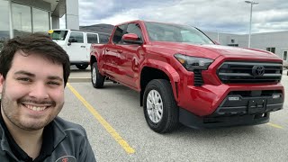 2024 Toyota Tacoma SR5 Dbl Cab Long Box in Supersonic Red