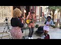 Street Improvisation with Amazing Singer - Borja Catanesi