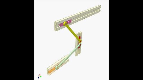 Concept and design of Toggle linkage 3480p | Mechanisms | Mechanical engineering | Mechanical design