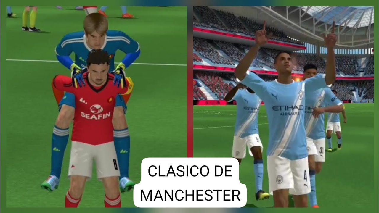JUGUE EL CLASICO DE MANCHESTER