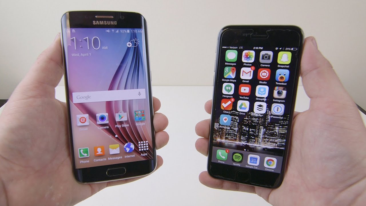 Samsung Galaxy S6 Edge vs iPhone 6 – Full Comparison