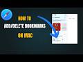 How to Add Or Delete Bookmarks on Mac | 2026 Guide