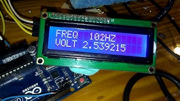 function generator with arduino super simple+voltmeter