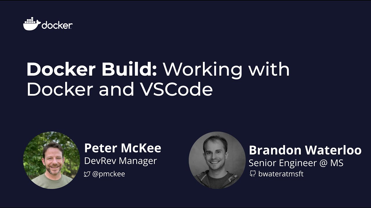 Docker Build: Working with Docker and VSCode