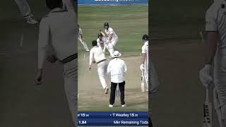 How to bowl a maiden over....😆😆 #cricket #CricketVideo
