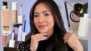 GRWM New Makeup at Sephora 2024 | REVIEWS | Hourglass Shape Lip liners, Burberry Matte foundation