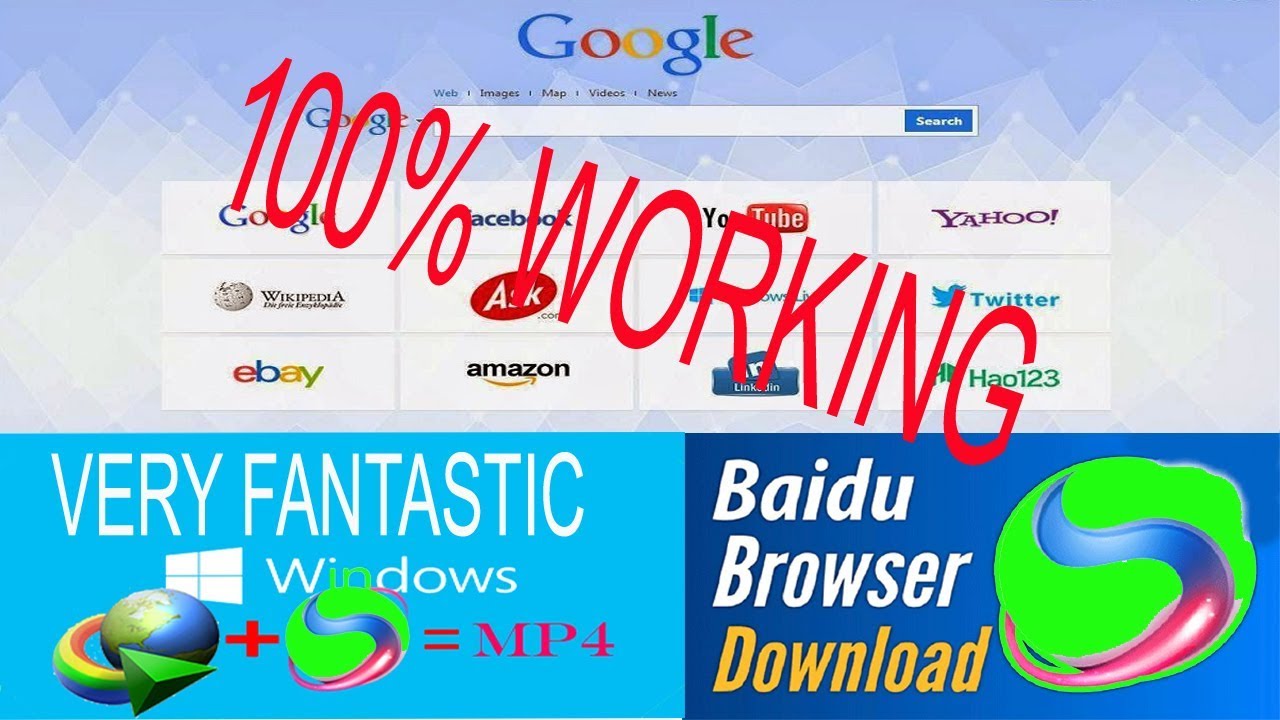 How To Download And Install Baidu Browser For All Windows 2019