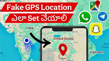 GPS Location Changer For Android In Telugu | Fake GPS Without Developer Option In Telugu
