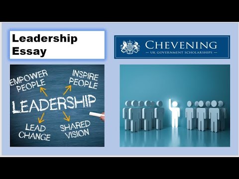 sample of chevening leadership essay