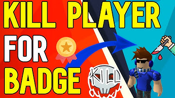 How To Make Player Kill Badge Roblox Studio Tutorial