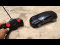 Open Electric CAR Box 3D model black CAR unboxing 3D model CAR unboxing
