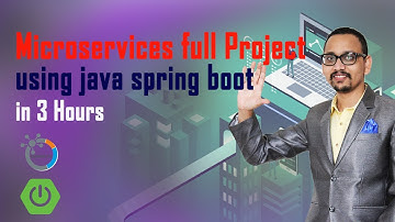 Microservices full Project using java spring boot and spring cloud in 3 Hours