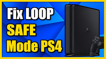 How to get out of Safe Mode PS4 & EXIT (Easy Tutorial)