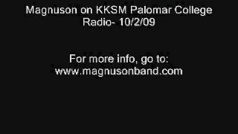 1 - Magnuson KKSM Radio Interview Introduction