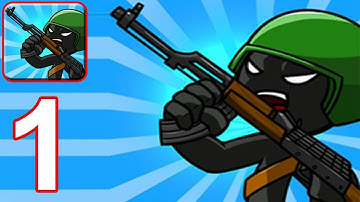 Stickman Modern Total War - Gameplay Walkthrough Part 1