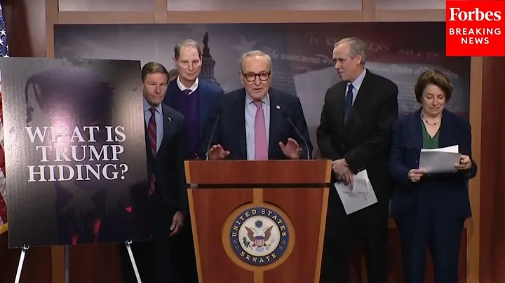 BREAKING NEWS: Schumer Hold Press Briefing As Epstein Files Release Deadline Nears
