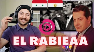 CANADA REACTS TO El Rabieaa  Farid AlAtrash الربيع  فريد الأطرش Live  HQ Sound REACTION