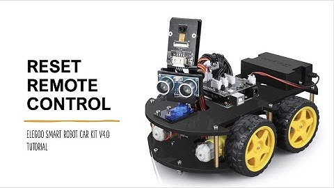 ELEGOO UNO R3 Project Smart Robot Car Kit V 4.0 - Reset for Remote Control