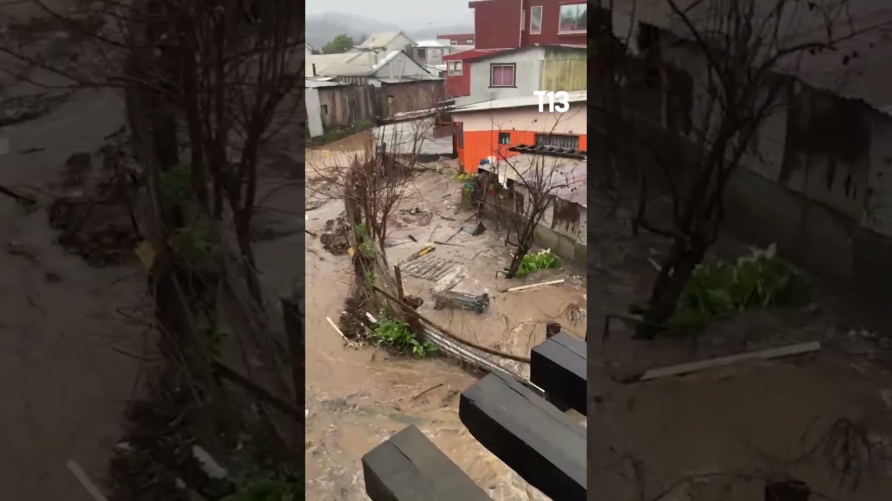Emergencia en Penco: mar irrumpe en casas