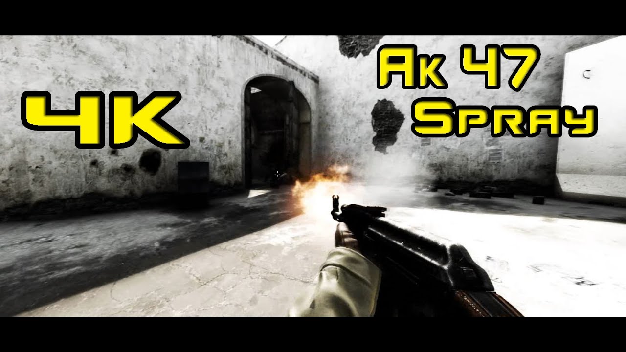 CSGO 4k Ak47 Spray ( EDIT ) YouTube