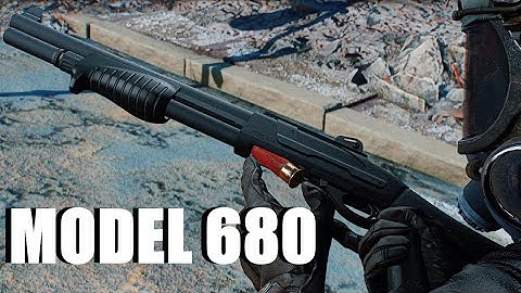 Fallout 4 Mod Review - MW2019 - Model 680 Pump-Action Shotgun