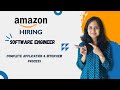 Amazon Hiring Software Engineers | SDE