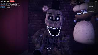 FIVE NIGHTS AT FREDDY'S FORGOTTEN MEMORIES IN ROBLOX?!?!?Jumpscare warning! screenshot 5