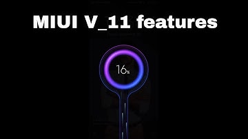 MIUI 11 Top-20 features in 3 Minute || MIUI update