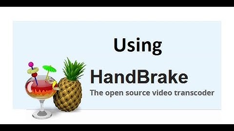 How To Permanently Rotate A Video using Handbrake