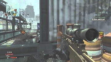 MW3 search and destroy Last Alive sniper