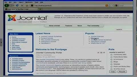 Thiết kế web bằng Joomla - Bài 3 - Cài đặt Joomla ---nhok.lun.it---