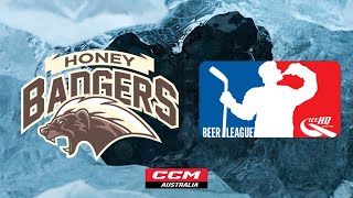 Honey Badgers vs Hellfish - Div 4 - 15th May - IceHQ Beer League ice hockey