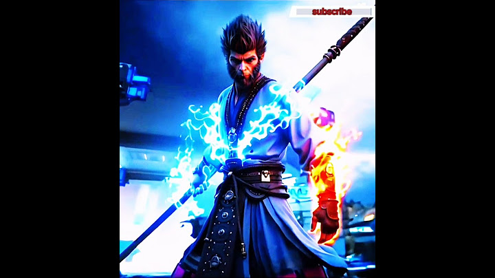 Free fire character transformation in black myth wukong 🥵 || #shorts